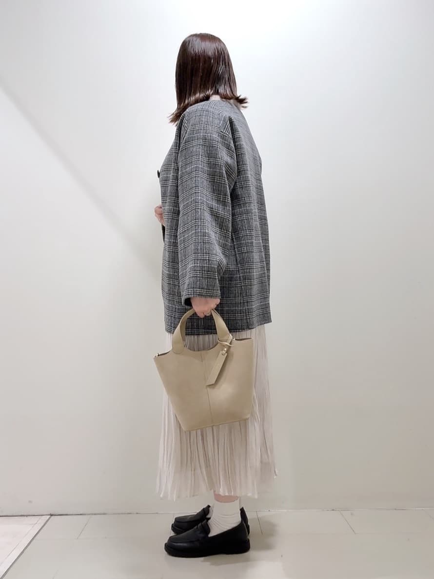 YUIさんの「UNTITLED｜【ミディ丈/軽やか】セミラグランリバー コート」を使ったコーディネート