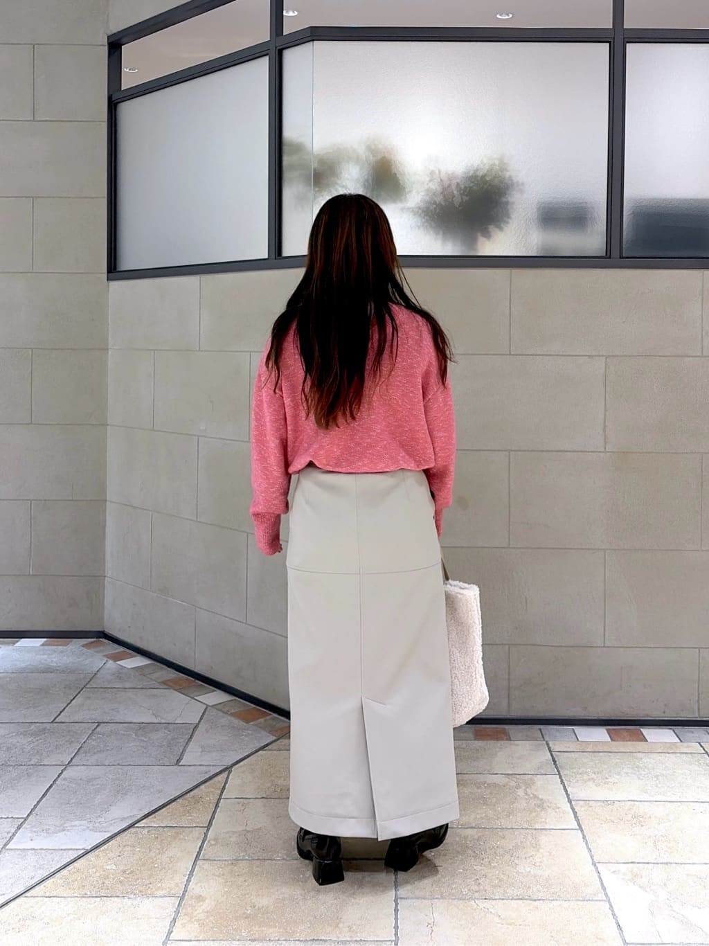 よねさんの「INDIVI｜ボアトート」を使ったコーディネート