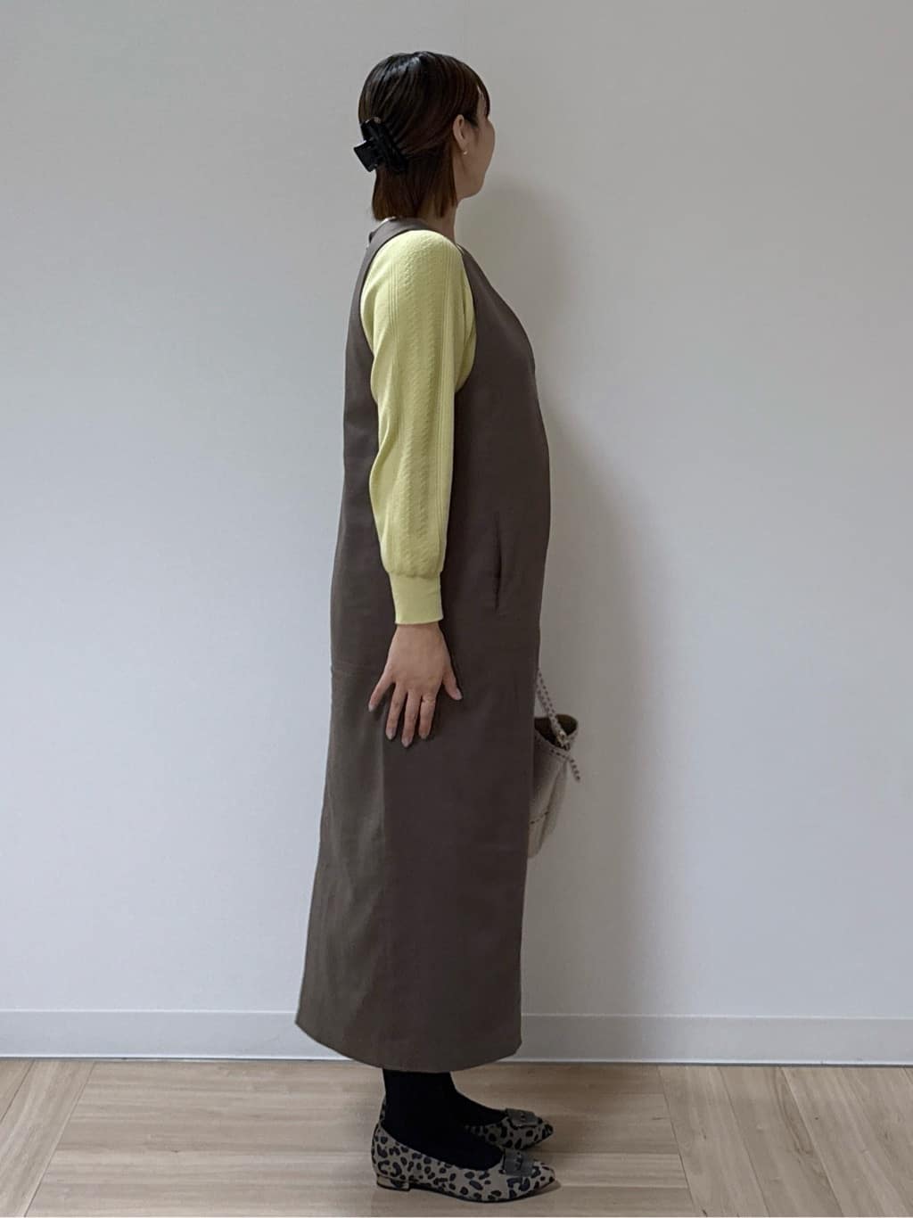 amiさんの「Reflect｜【選べる6色／長く着られる◎】ボートネックニット」を使ったコーディネート