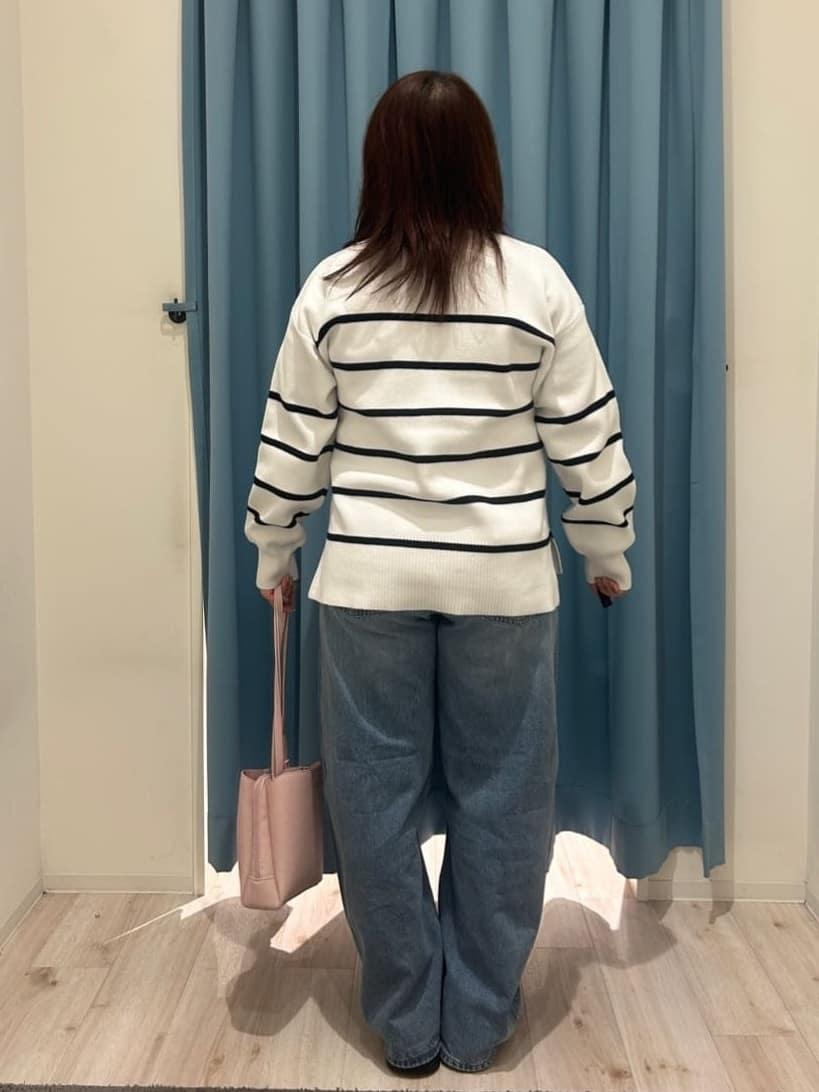 くーさんの「SHOO･LA･RUE｜【軽量/高レビュー】見た目よりもたっぷり入る ふわっと軽い3層ショルダー」を使ったコーディネート