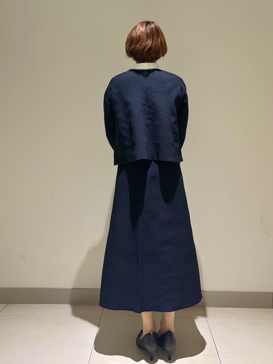 Haruさんの「Dessin｜【入卒/セレモニー/単品使い2WAY可能】ニットセットアップ」を使ったコーディネート