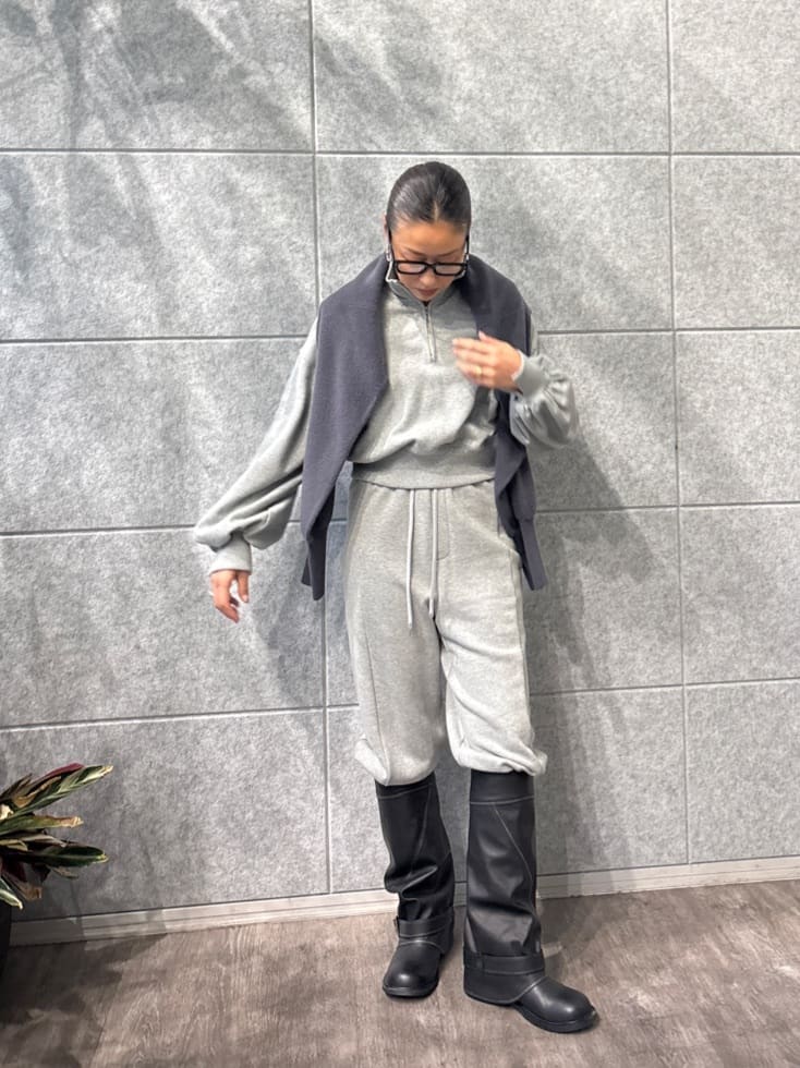 ibuさんの「CODE A｜【Re】ribbon sweat pants」を使ったコーディネート