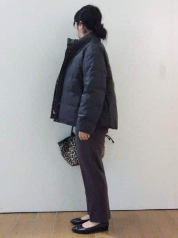 sakoさんの「Reflect｜【すっきりシルエット】ショート丈ダウンコート」を使ったコーディネート