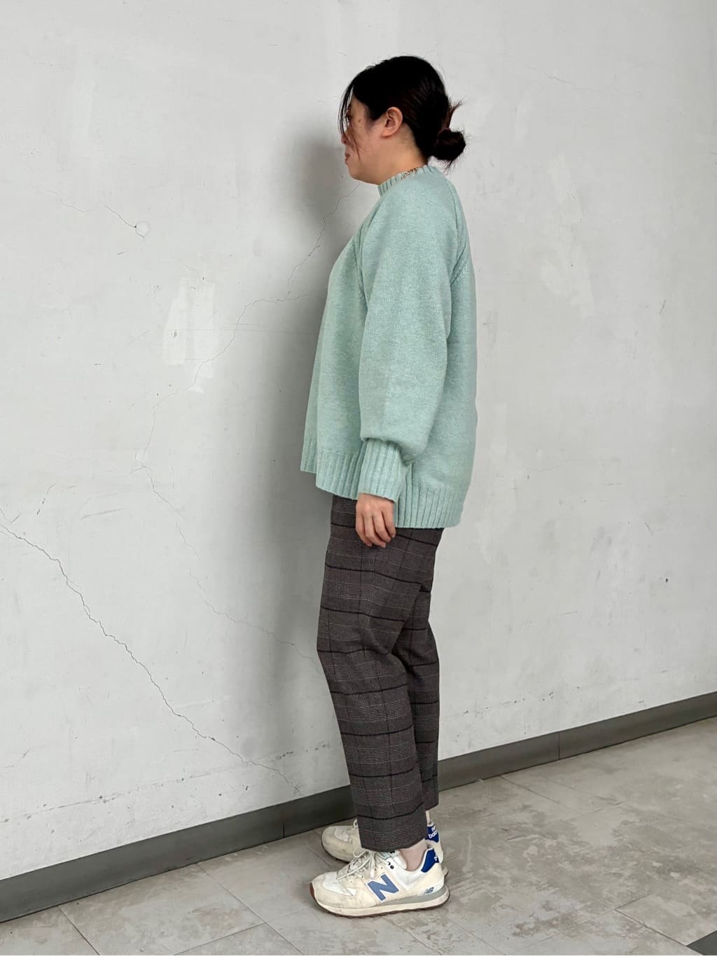 aiさんの「THE SHOP TK｜ふんわり柔らかきれい色 ウール混ハイネックニット」を使ったコーディネート