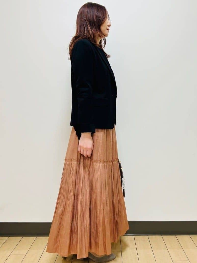 miiiさんの「Reflect｜【腰周りすっきり◎】プリーツギャザースカート」を使ったコーディネート