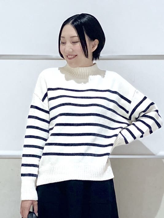 eriko さんの「Dessin｜メルトンジャージフレアスカート」を使ったコーディネート
