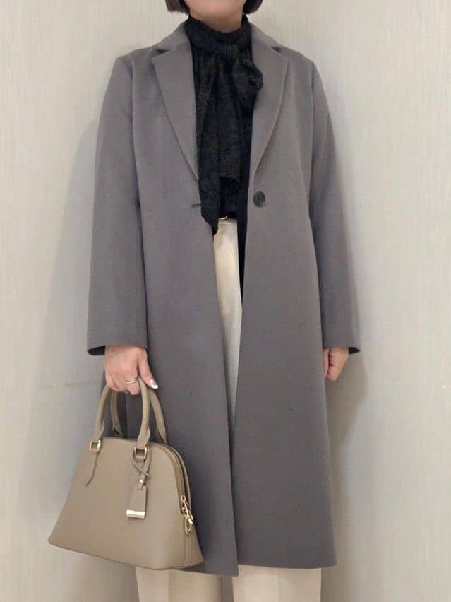 naokoさんの「UNTITLED｜【スタイリッシュ／オンオフ兼用】ウールチェスターコート」を使ったコーディネート