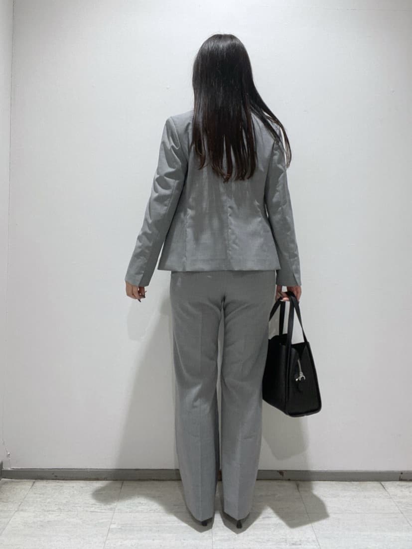meiさんの「INDIVI｜【ウール混／スーツ】テーラードカラージャケット」を使ったコーディネート