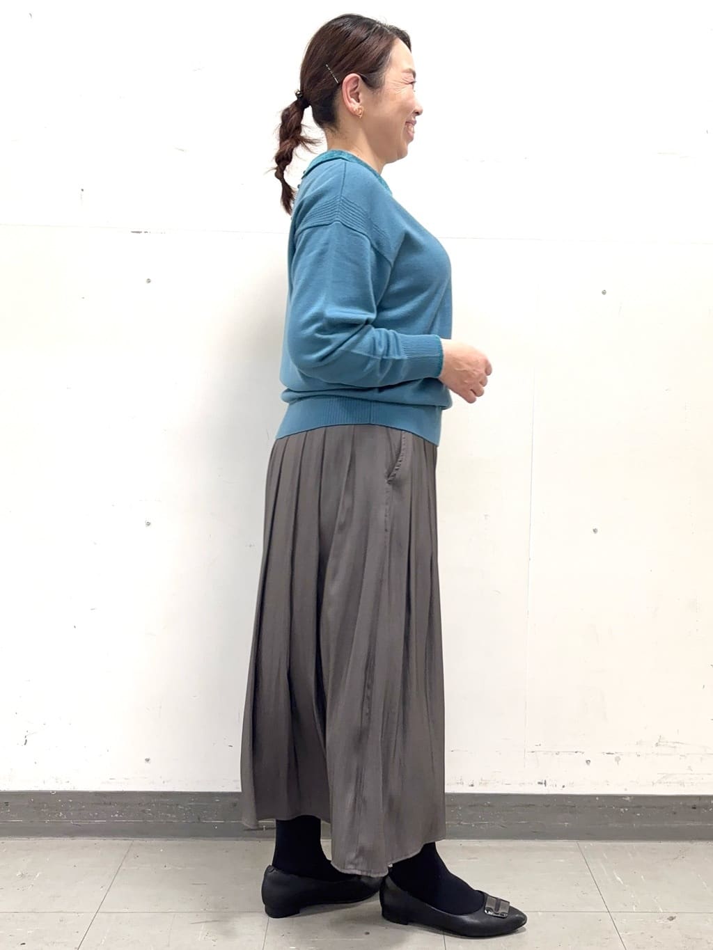 keiさんの「Reflect｜【着映え◎】衿つきニットトップス」を使ったコーディネート