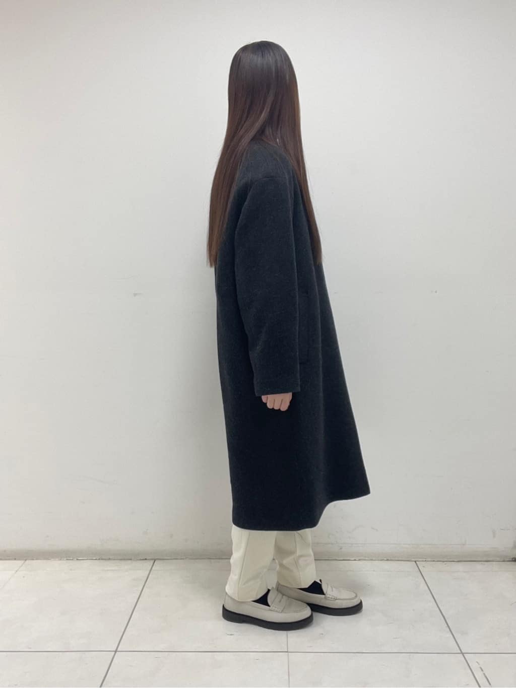 mさんの「INDIVI｜【洗える／裏起毛】ストレッチウォームパンツ」を使ったコーディネート