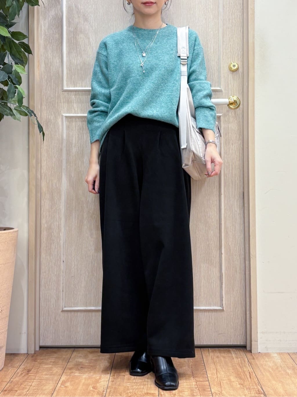 なみさんの「SHOO･LA･RUE｜ダブルポケットワンショルダーバッグ」を使ったコーディネート