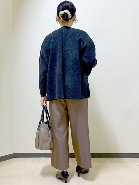  beni_gingerさんの「Reflect｜【腰周りカバー／長め丈】モックネックニットプルオーバー」を使ったコーディネート