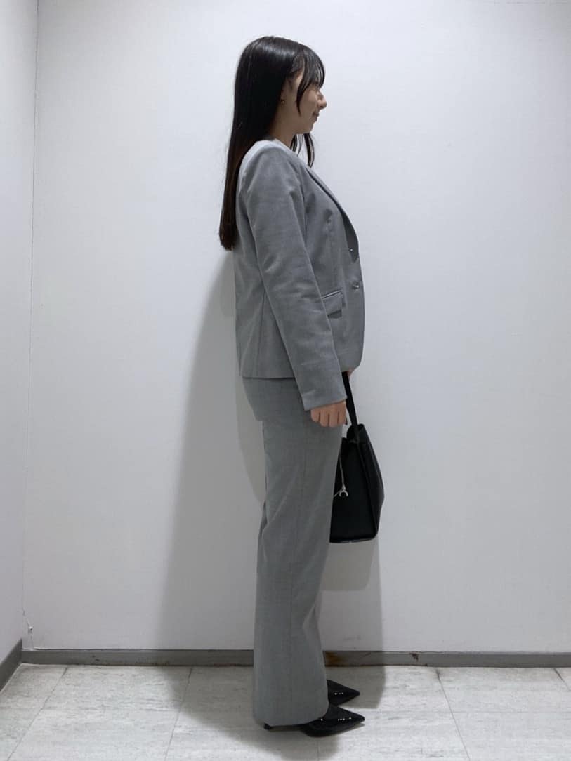 meiさんの「INDIVI｜【ウール混／スーツ】テーラードカラージャケット」を使ったコーディネート