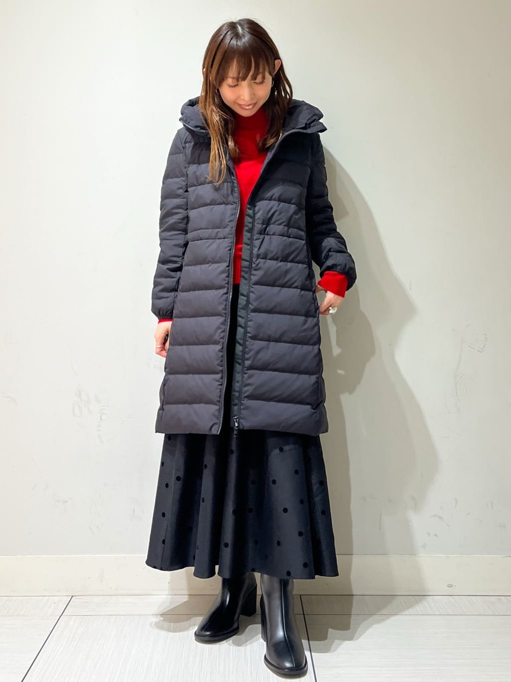じゅんさんの「DRESSTERIOR｜◆【3WAY/撥水素材/インナー付/CLASSY.12月号掲載】3WAYダウンライナーコート」を使ったコーディネート
