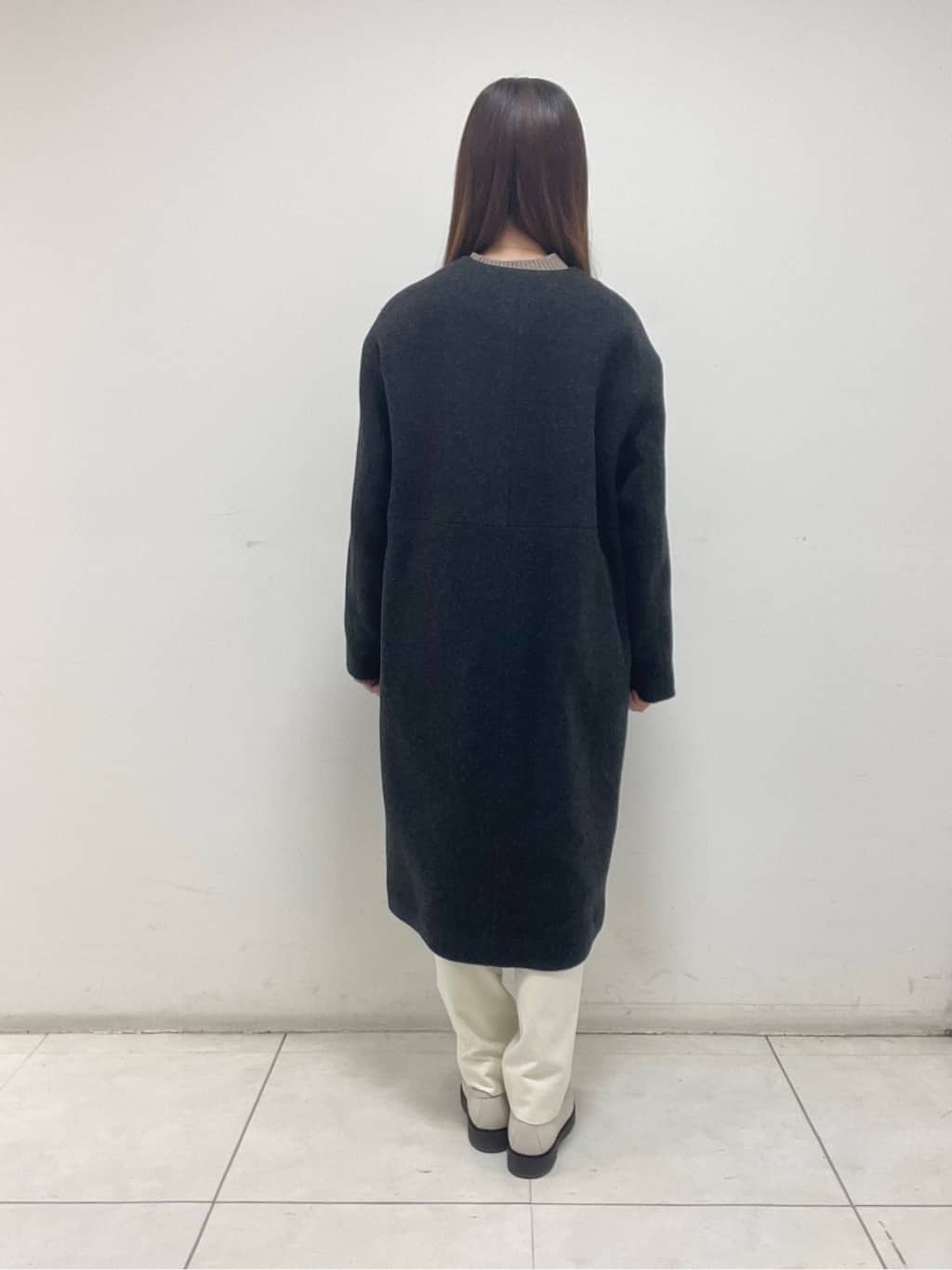 mさんの「INDIVI｜【洗える／裏起毛】ストレッチウォームパンツ」を使ったコーディネート