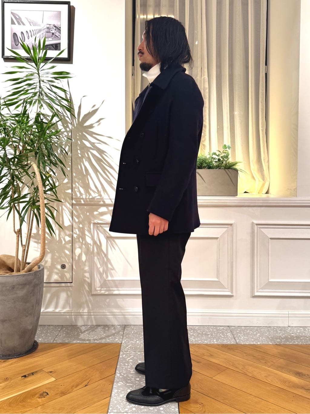 kawarataniさんの「DRESSTERIOR｜ハイグレード オフタートルカットソー」を使ったコーディネート