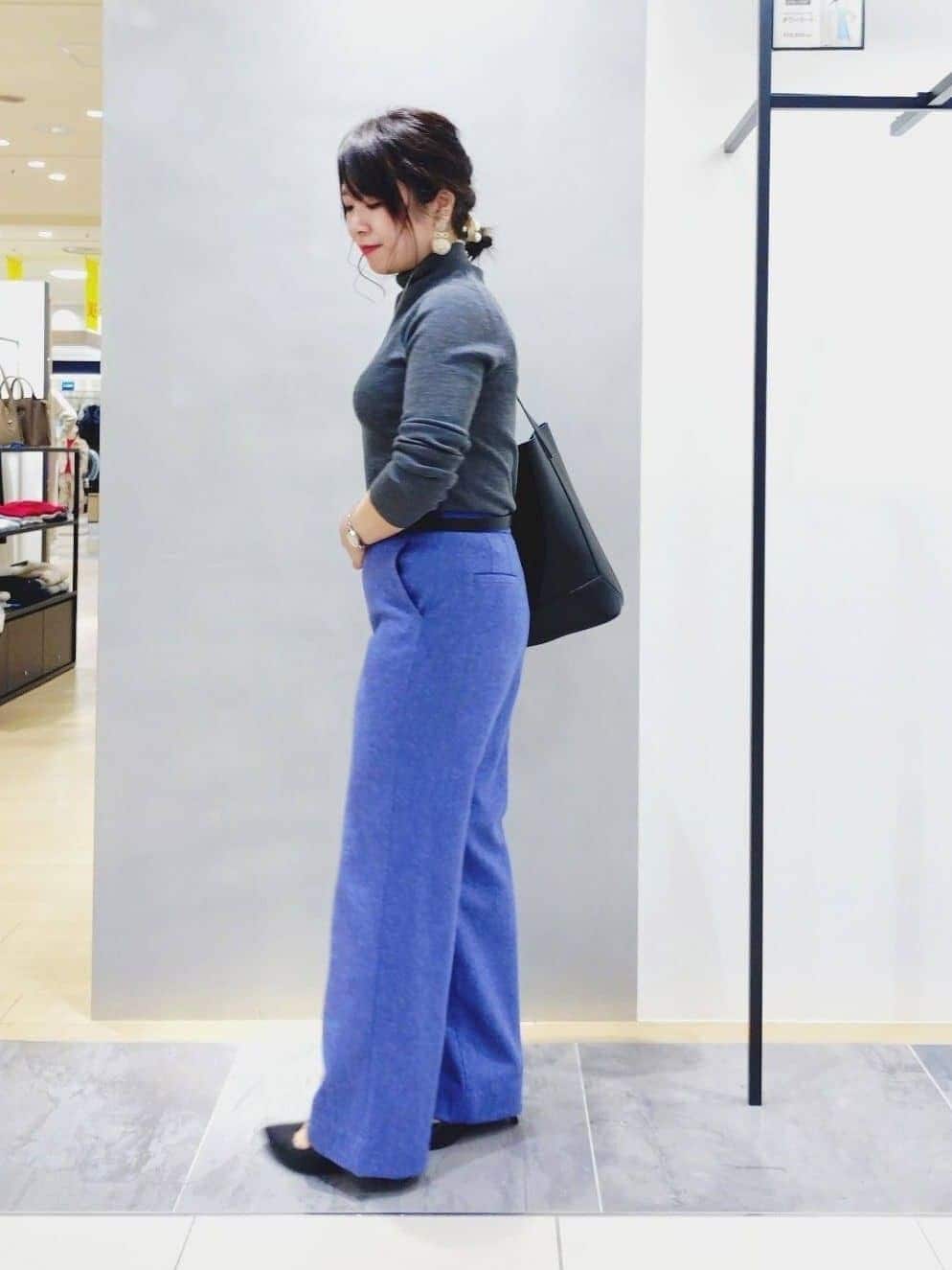 TOMOMIさんの「INDIVI｜【セレモニー／洗える】ミックスツイードライトジャケット」を使ったコーディネート