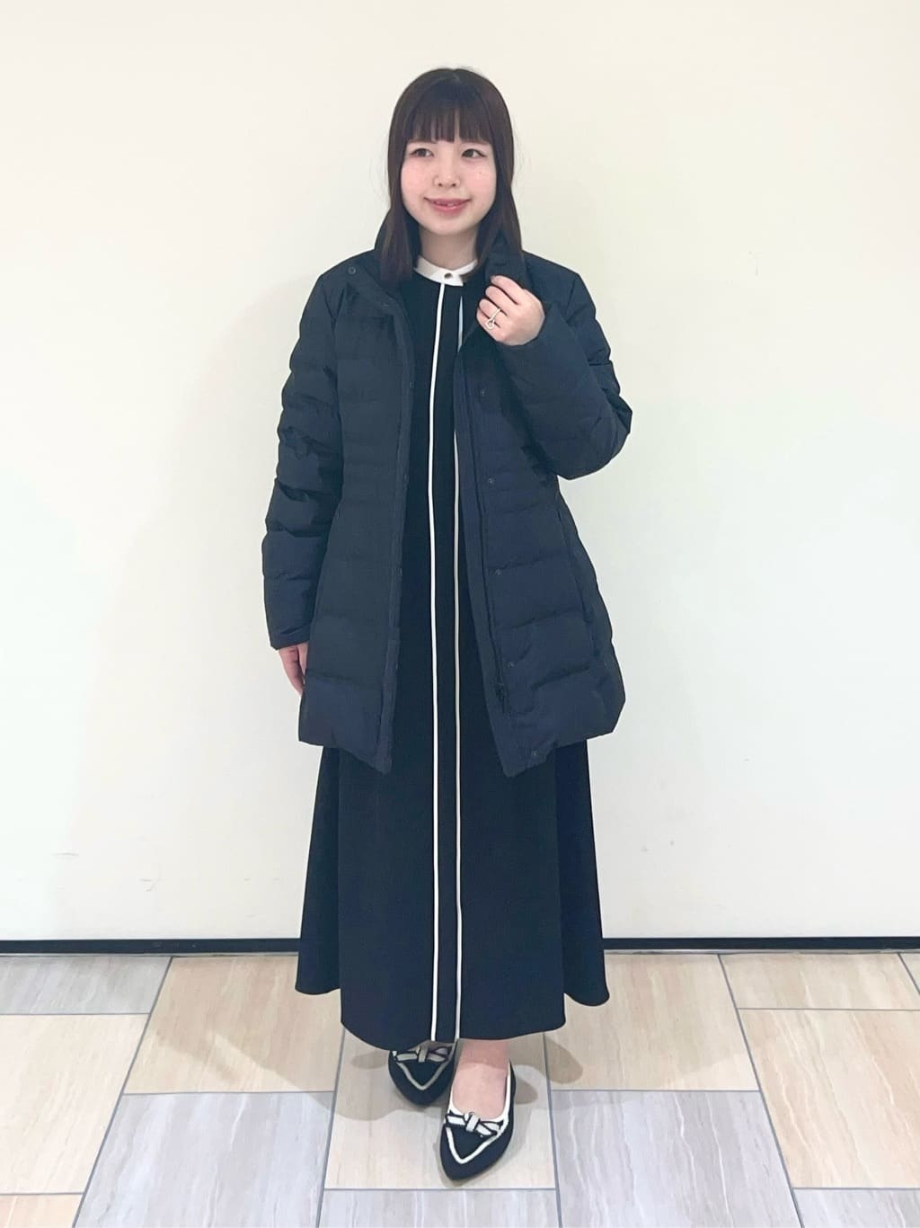 Mitsukiさんの「UNTITLED｜【はっ水機能/フード取り外し可】ミディダウンコート」を使ったコーディネート