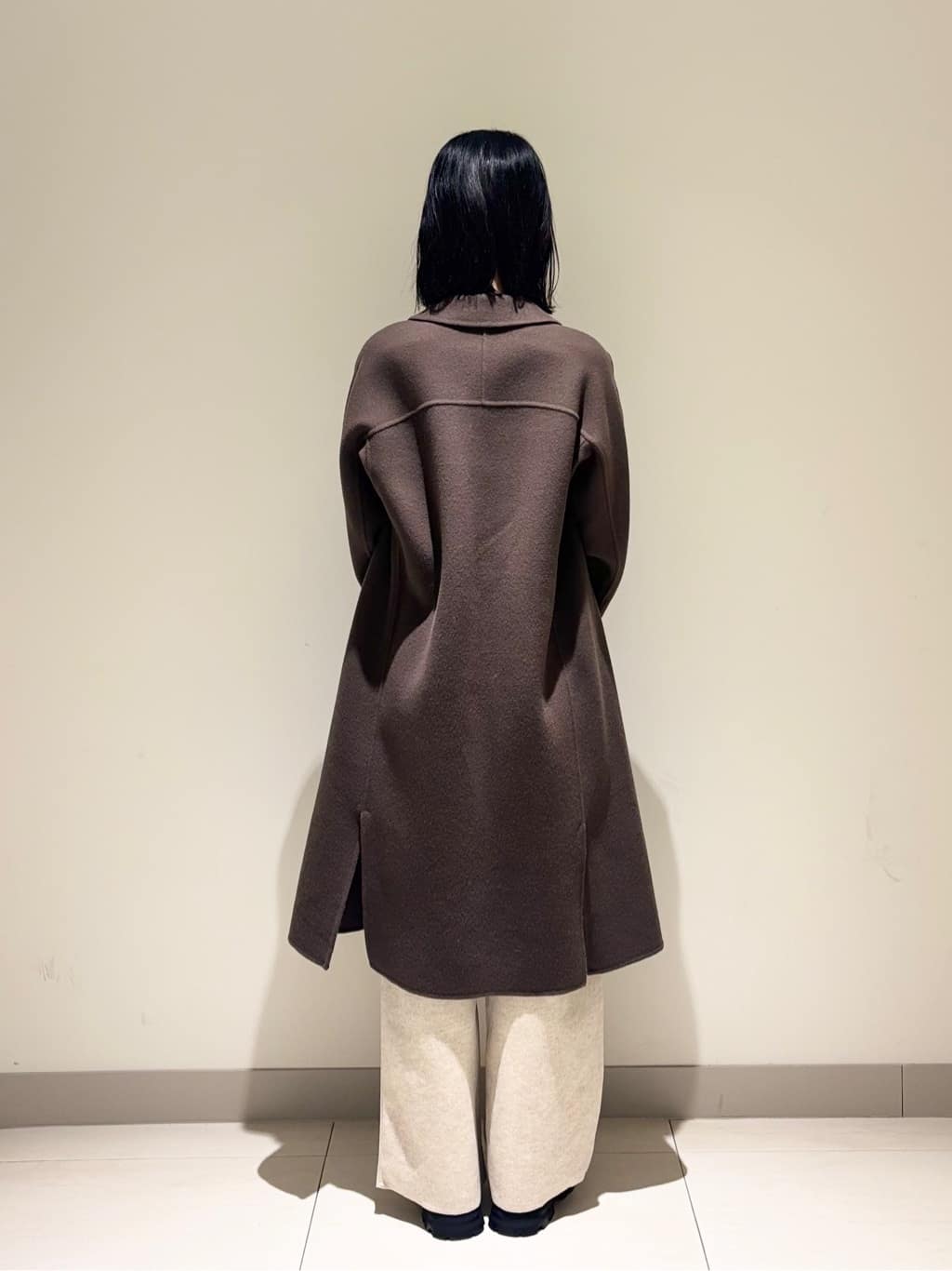mayuさんの「Dessin｜【セットアップ可/洗える】メルトンリラクシーパンツ」を使ったコーディネート
