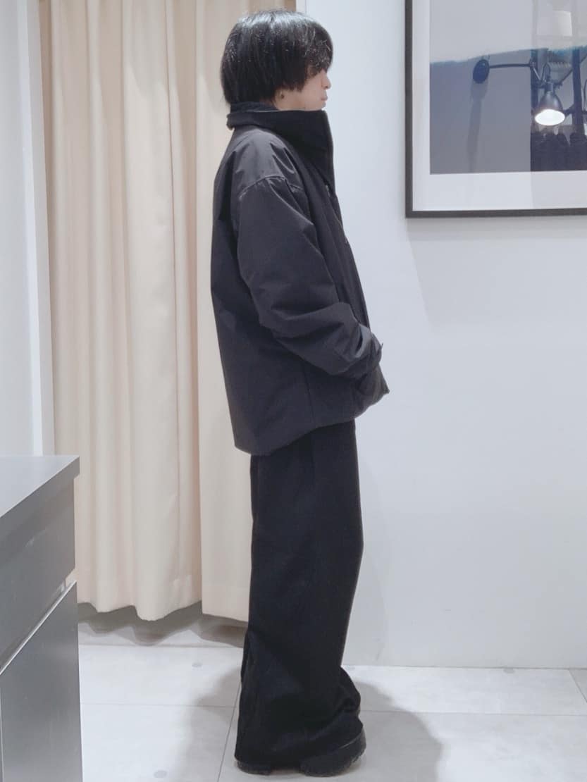 坂。さんの「THE SHOP TK｜【心地良い、滑らかさ】レイヤード風ケーブル ニットソー 【洗濯機OK】」を使ったコーディネート