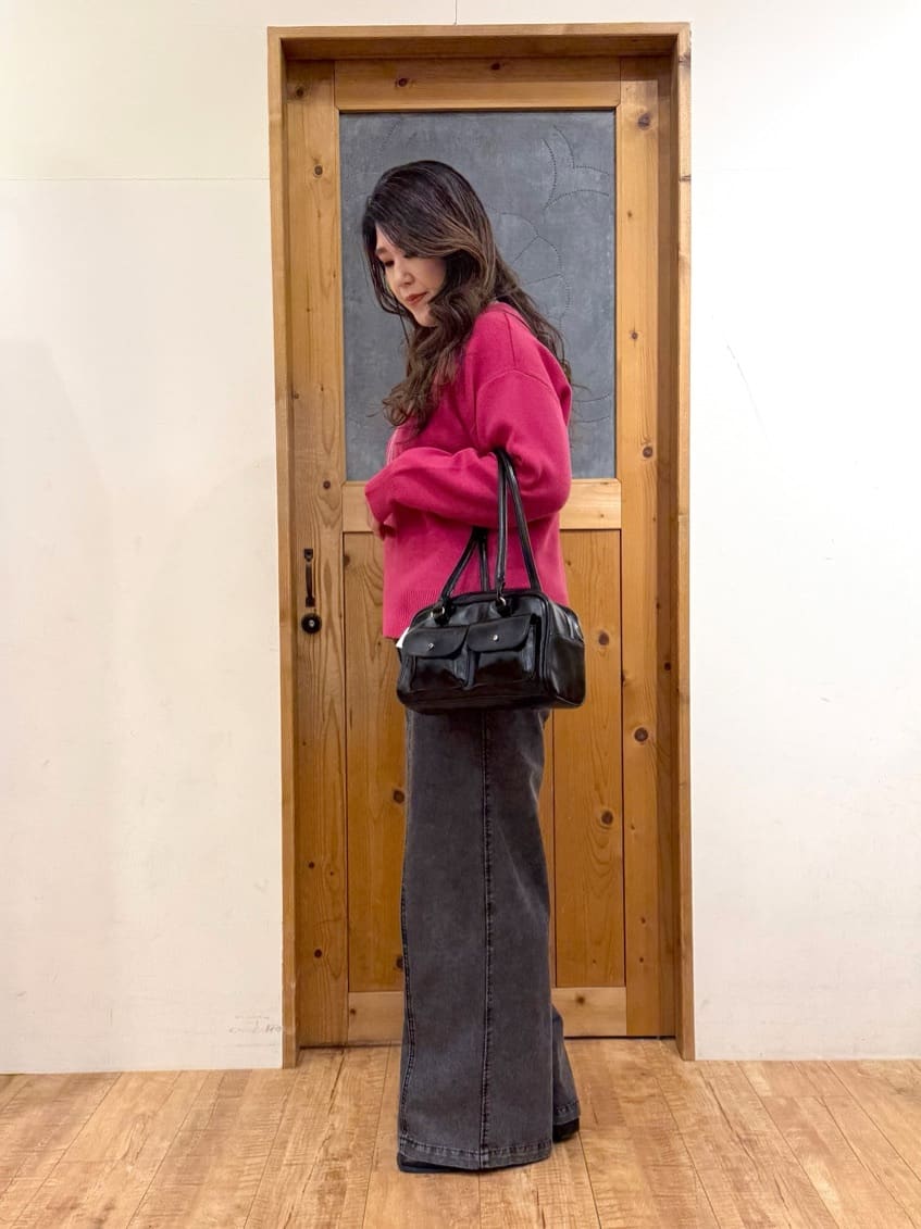 Ayana.さんの「SHOO･LA･RUE｜【S-LL/洗濯機可/体型カバー】大人世代も取り入れやすい スウェットライクニット」を使ったコーディネート