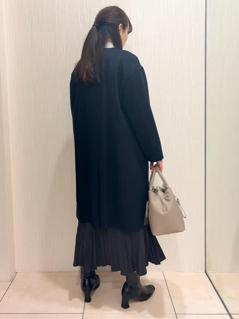 SAHOさんの「UNTITLED｜【8色展開/洗える】ウールカシミヤ ハイネックニット」を使ったコーディネート
