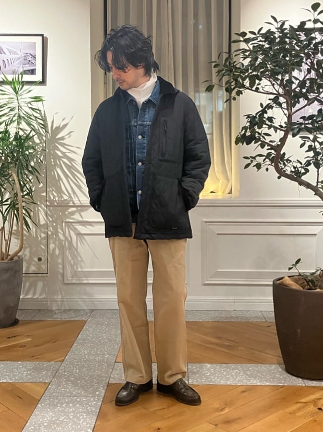 junyaさんの「DRESSTERIOR｜◆キルティング ハンティングジャケット」を使ったコーディネート