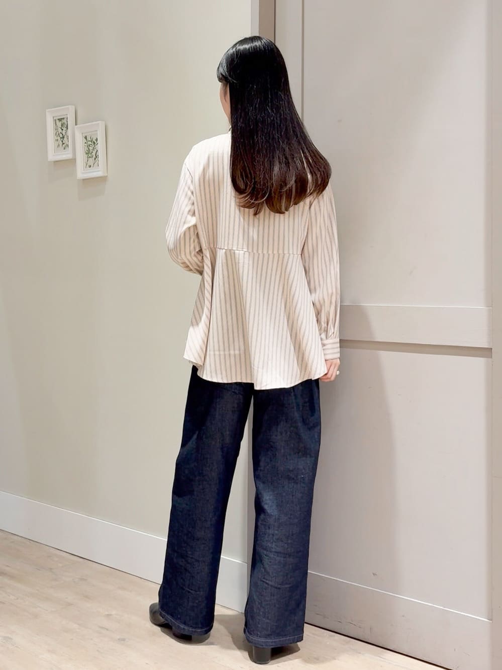 Mayuさんの「grove｜【SOMETHING&times;grove別注】LISAWIDE DENIM PANTS」を使ったコーディネート