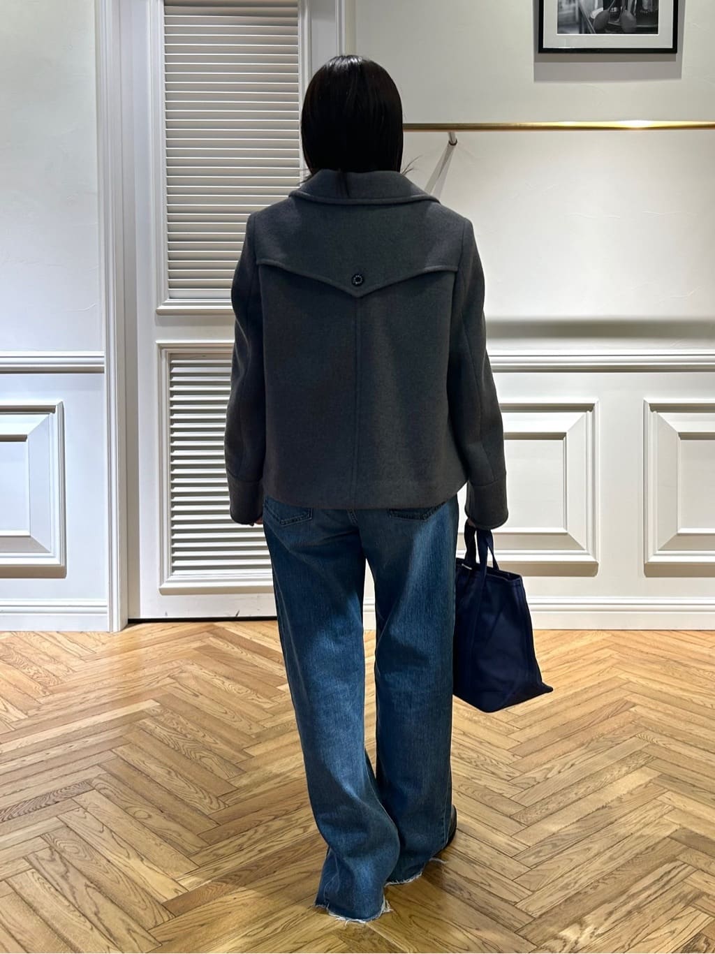 cocoさんの「DRESSTERIOR｜◆ウォッシャブルコットンカシミヤプルオーバーニット」を使ったコーディネート