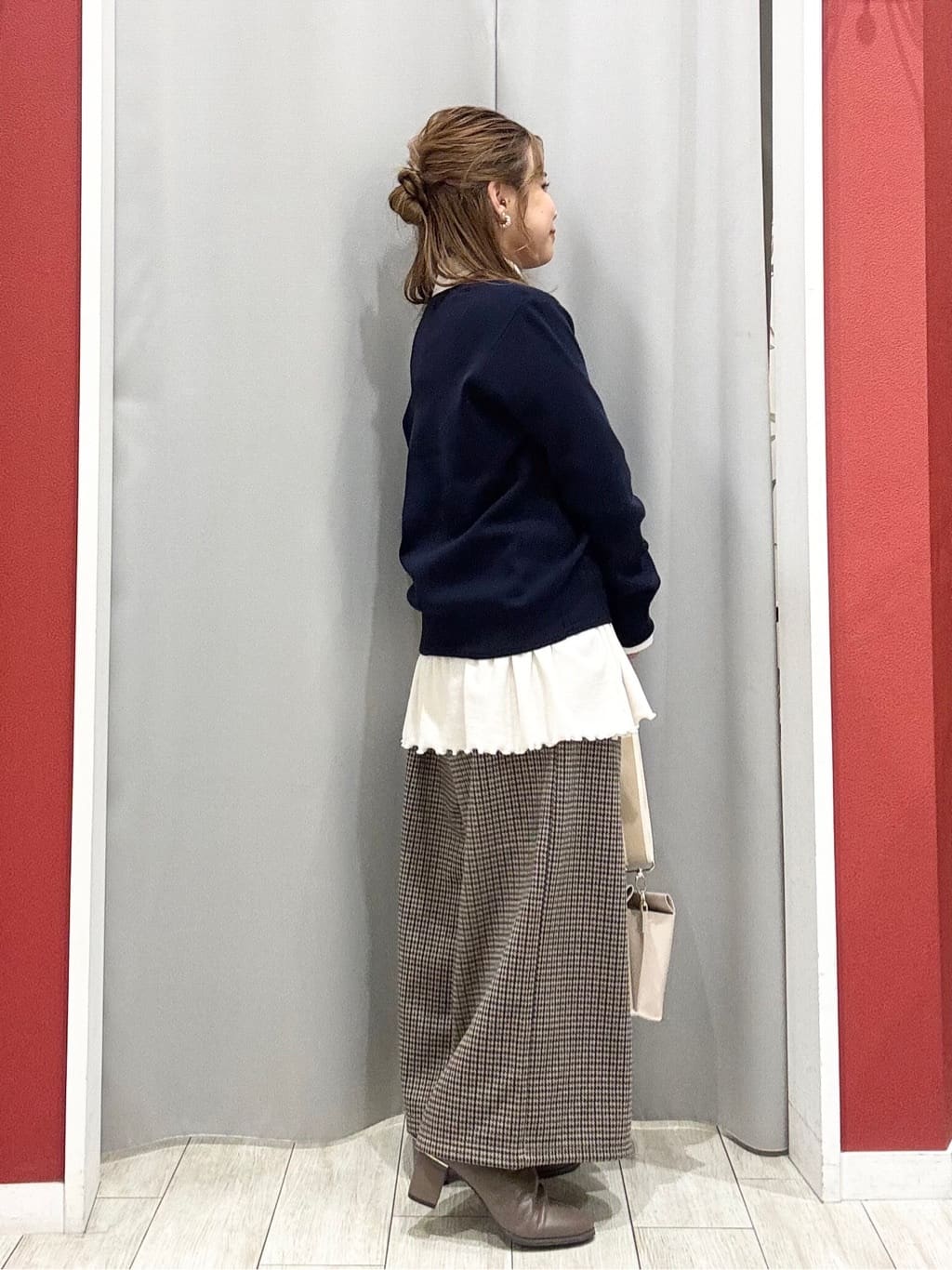 shioさんの「SHOO･LA･RUE｜【洗濯機可/S-LL】体型カバーにも ガウチョパンツ」を使ったコーディネート