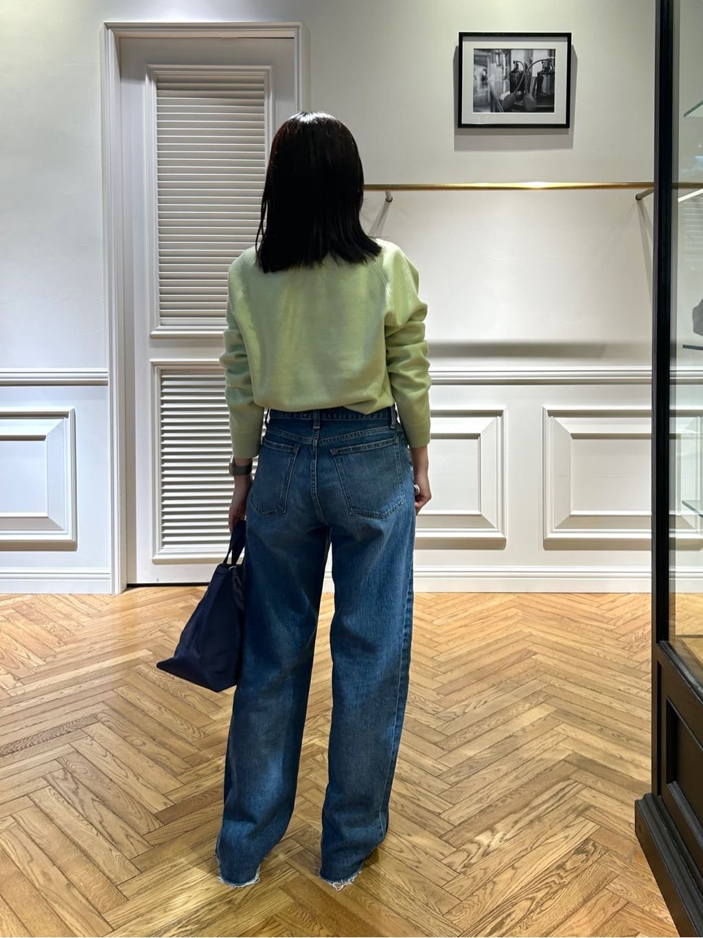 cocoさんの「DRESSTERIOR｜◆ウォッシャブルコットンカシミヤプルオーバーニット」を使ったコーディネート