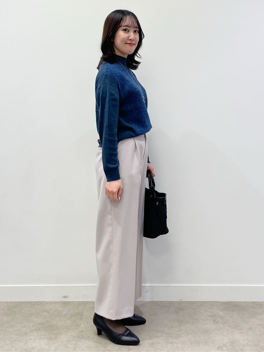yukariさんの「Reflect｜アーガイル柄ハイネックニット」を使ったコーディネート