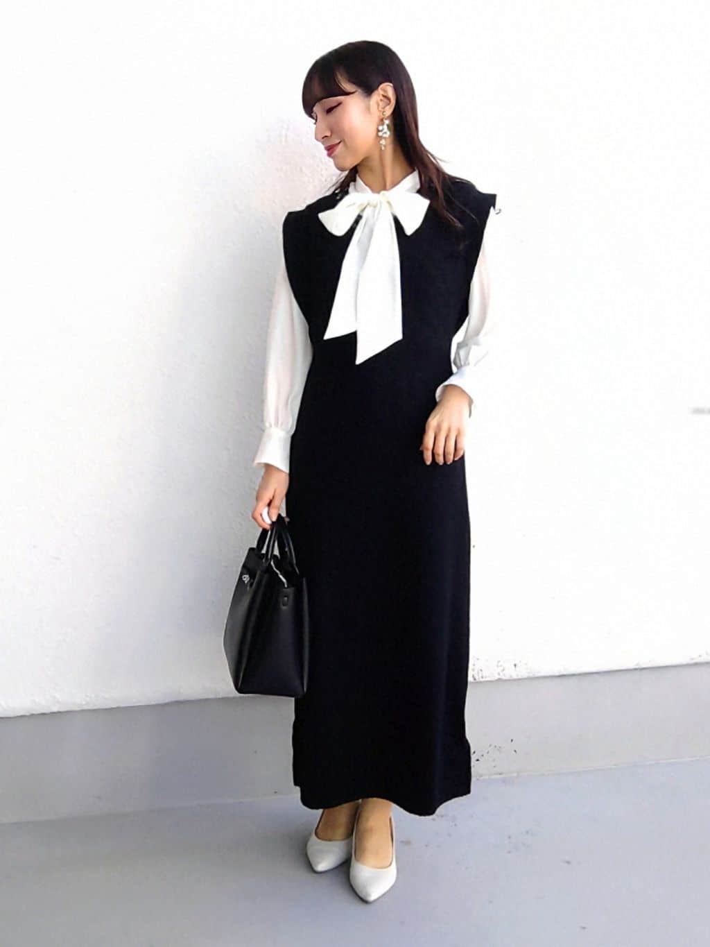 keinaさんの「SunaUna｜【COLLECTION LINE】スパンコール ニットワンピース」を使ったコーディネート