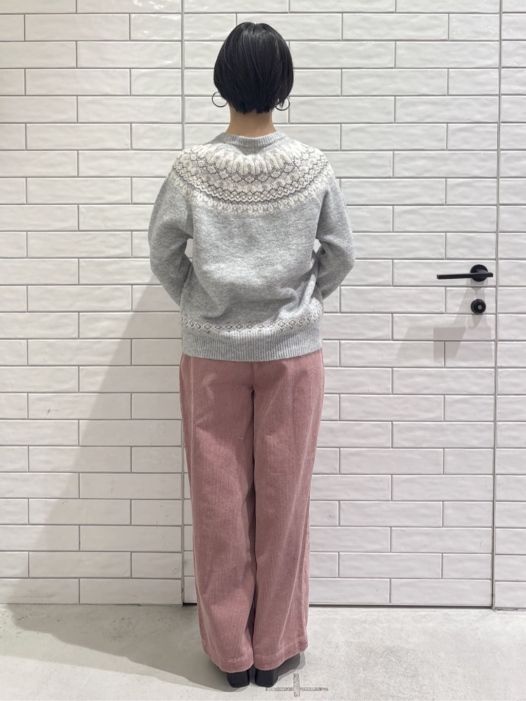 ayumiさんの「OPAQUE.CLIP｜ノルディック調ニット【洗濯機OK】」を使ったコーディネート