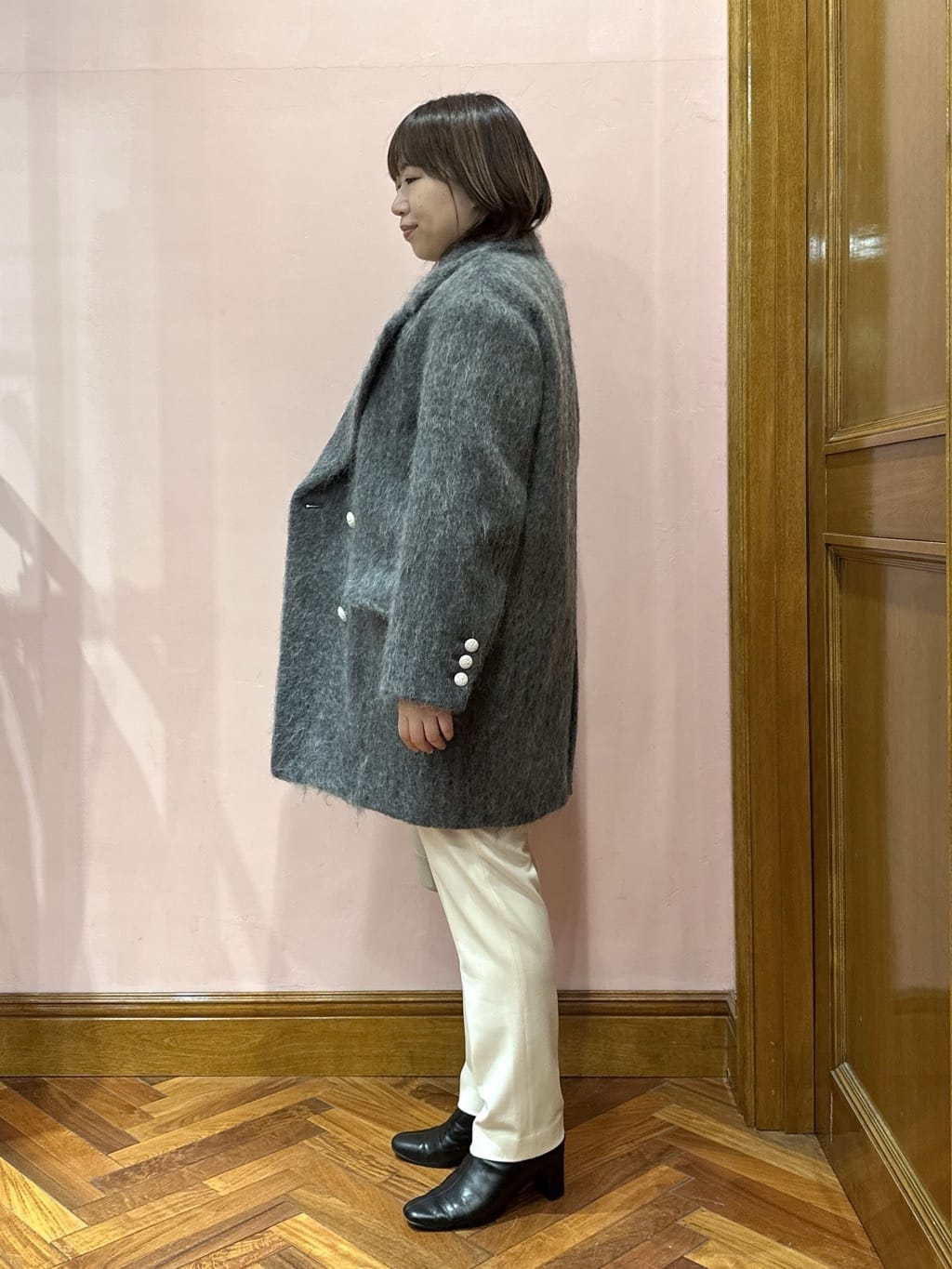 komatsuさんの「DRESSTERIOR｜◆ショートブーツ」を使ったコーディネート