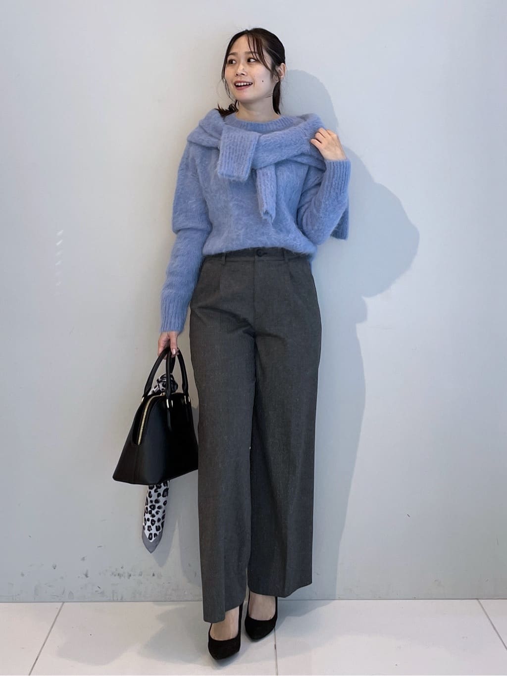 Saekoさんの「UNTITLED｜【ゆったり】アルパカ混シャギーニット」を使ったコーディネート