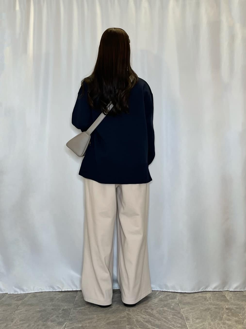 おうめさんの「SHOO･LA･RUE｜【着丈選べる/きっと虜になる】あったかもちもち ワイドパンツ」を使ったコーディネート