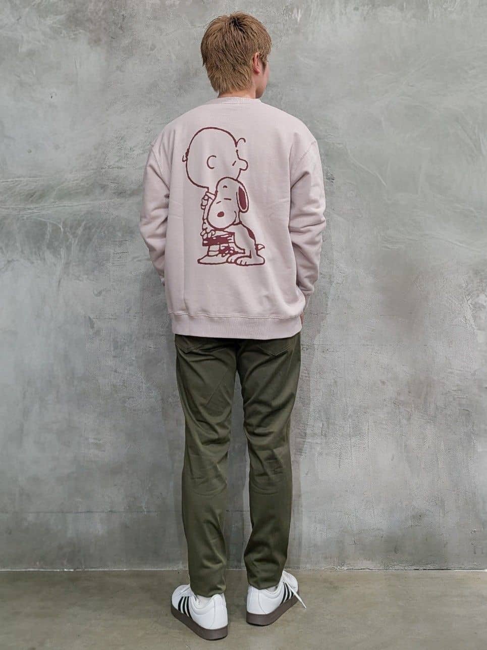 daiさんの「THE SHOP TK｜PEANUTS ／ ピーナッツ スヌーピー ミニ裏毛スウェット」を使ったコーディネート