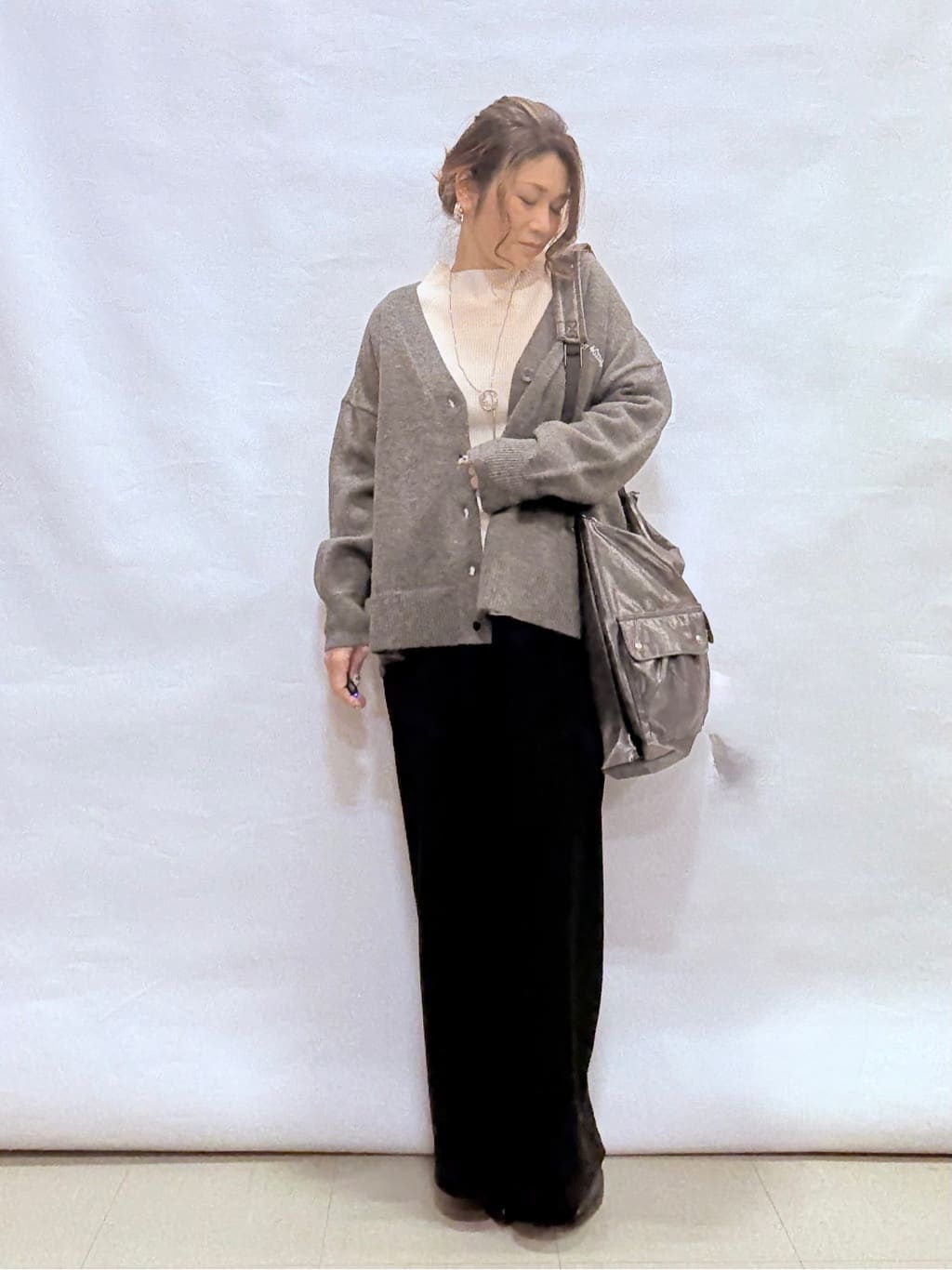 fuuさんの「SHOO･LA･RUE｜ダブルポケットワンショルダーバッグ」を使ったコーディネート