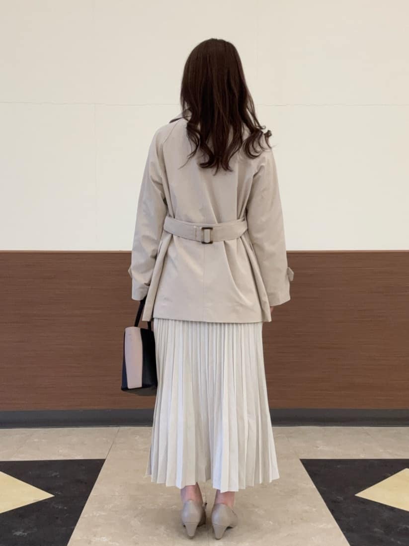 hassyさんの「SHOO･LA･RUE｜【毛玉になりにくい/洗濯機可/S-LL】お袖パールの上品ニット」を使ったコーディネート
