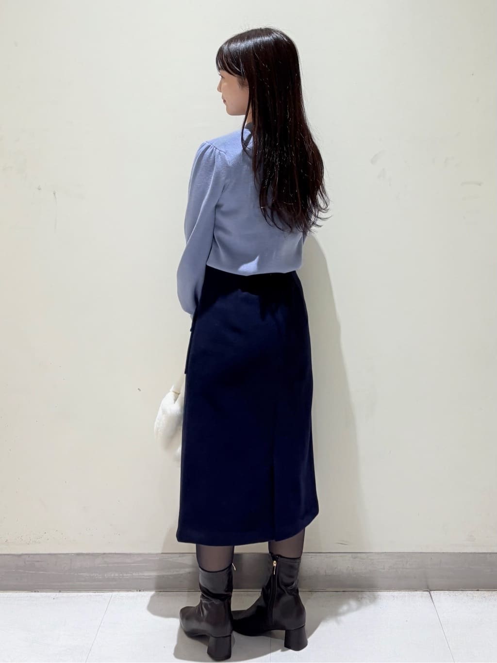 きみさんの「OPAQUE.CLIP｜ノーカラーショートコート」を使ったコーディネート