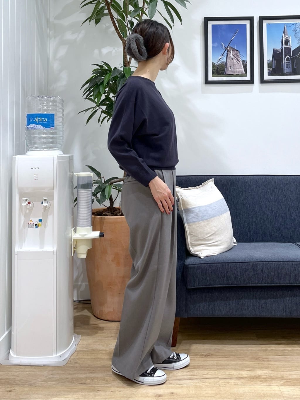 canaさんの「Dessin｜【撥水・2WAY】ミュラーダウンコートロング丈」を使ったコーディネート