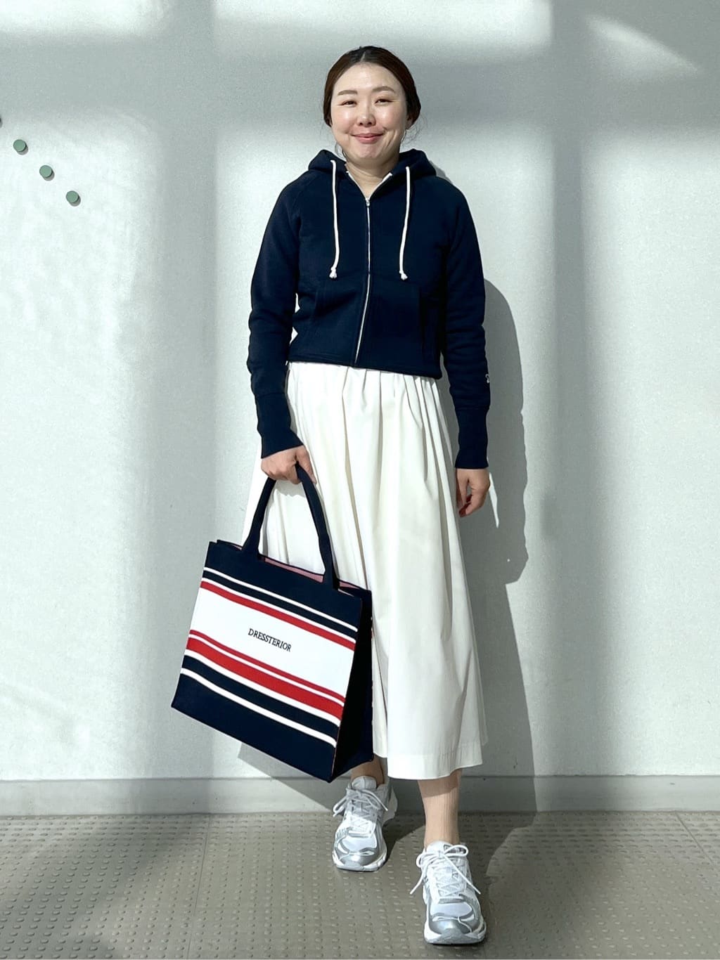 Soeさんの「DRESSTERIOR｜デキシー吊裏毛ジップアップパーカ」を使ったコーディネート