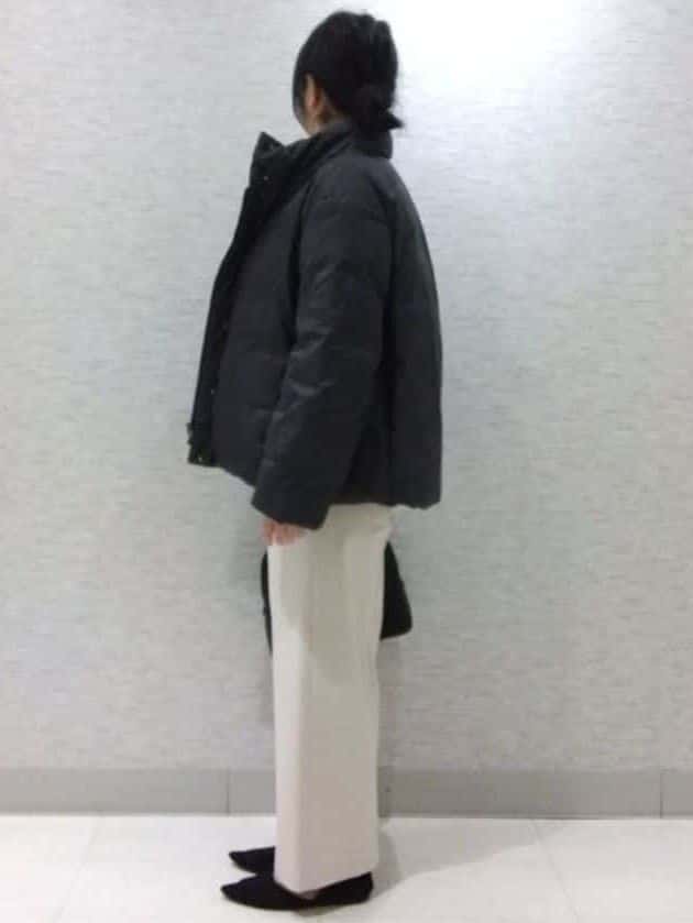 sakoさんの「Reflect｜【すっきりシルエット】ショート丈ダウンコート」を使ったコーディネート