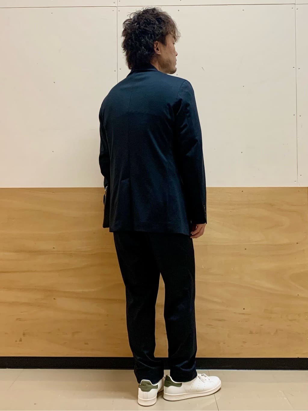 MATUさんの「THE SHOP TK｜【動きやすい、快適ビジネスジャケット】TRジャージ ジャケット　セットアップ可/洗濯機OK/ストレッ」を使ったコーディネート