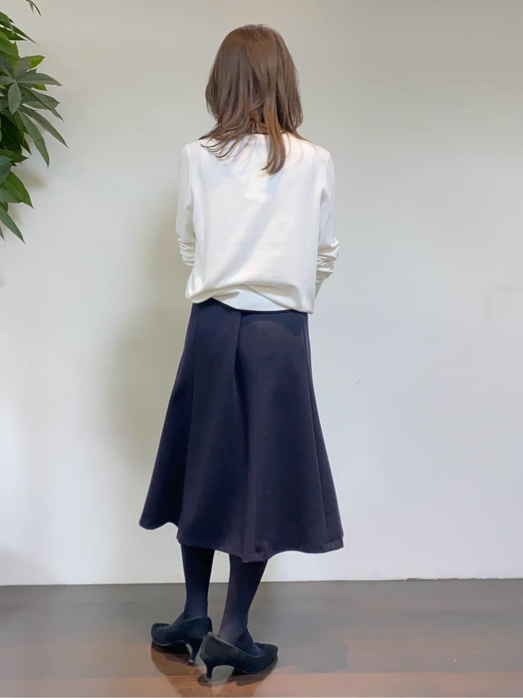 tomoさんの「UNTITLED｜【アンサンブル可/洗える】ウォームスパン カーディガン」を使ったコーディネート
