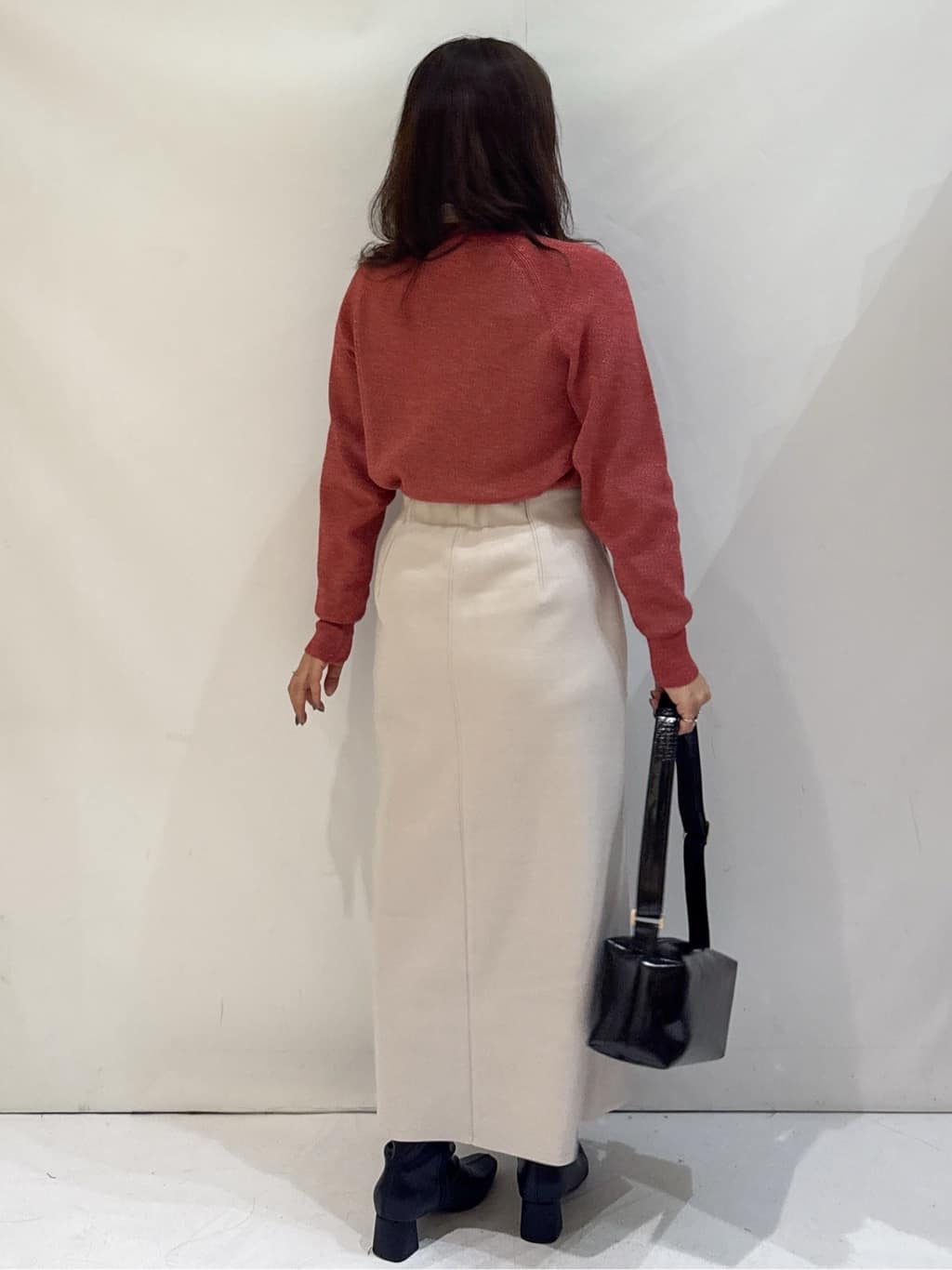nakkoさんの「OPAQUE.CLIP｜ボタンデザインラメニット【洗濯機OK】」を使ったコーディネート