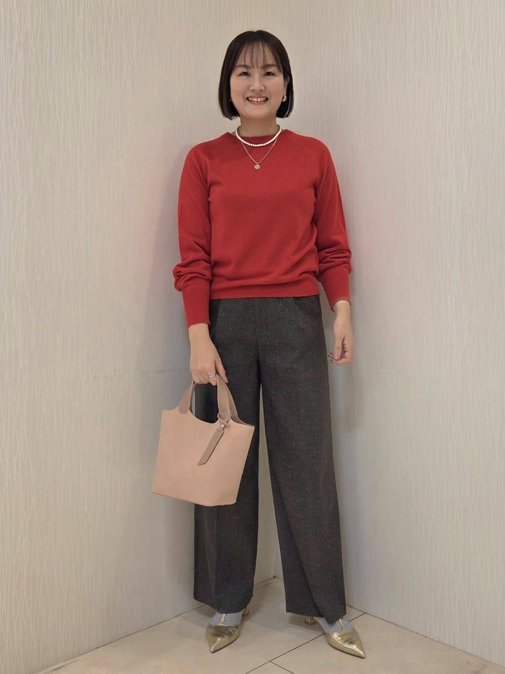 naokoさんの「UNTITLED｜【ミディ丈/軽やか】セミラグランリバー コート」を使ったコーディネート