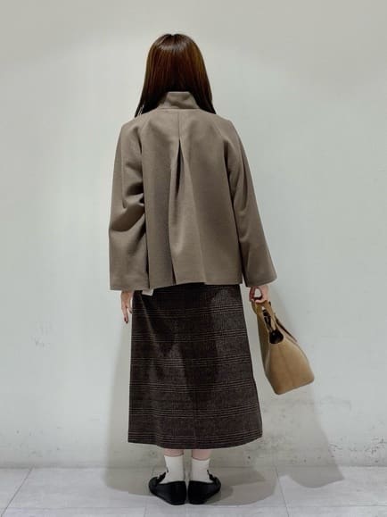kyokaさんの「UNTITLED｜【着回しが効く／オンオフアウター】ウールショートコート」を使ったコーディネート