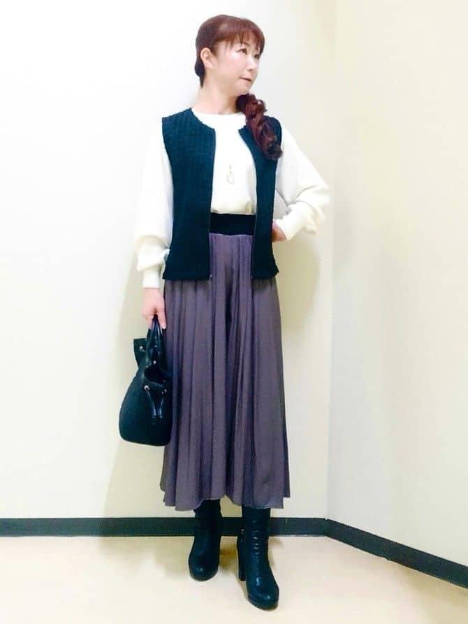 花さんの「Reflect｜【すっきりシルエット】ショート丈ダウンコート」を使ったコーディネート